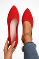 Tatiana Pointed-Toe Knit Flats - image 3