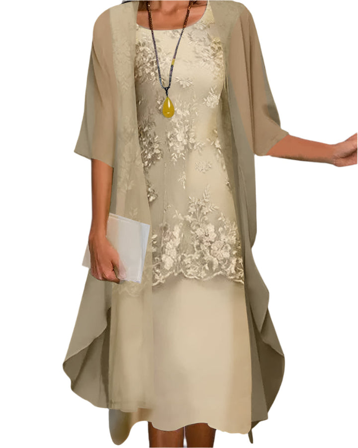 Women's Relaxed-Fit Midi Dress for Wedding Guests — view 2