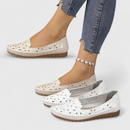 Women's Orthopedic Cushioned Slip-On Closed-Toe Sandals for Summer — view 1