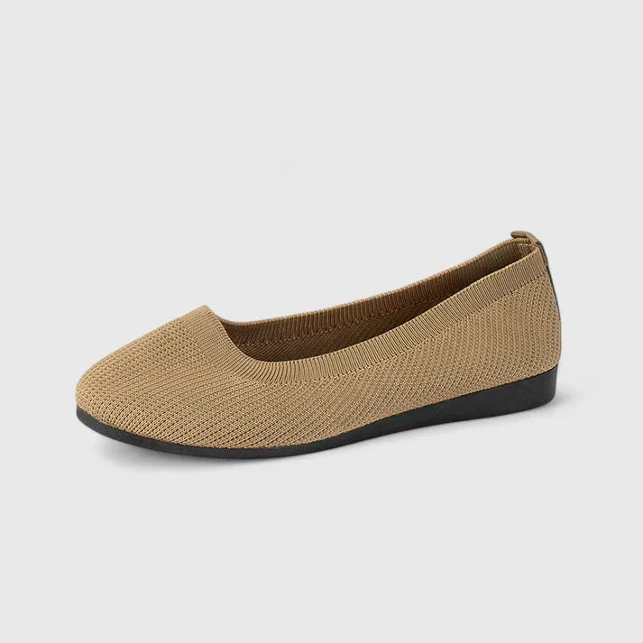 Women's Orthopedic Arch-Support Slip-On Elastic-Panel Walking Shoes for Travel — view 4