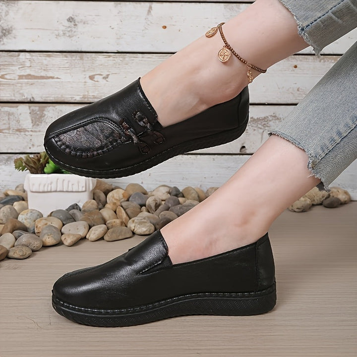 Liselotte Orthopedic-Style Cushioned Loafers with Knot Detail - image 3