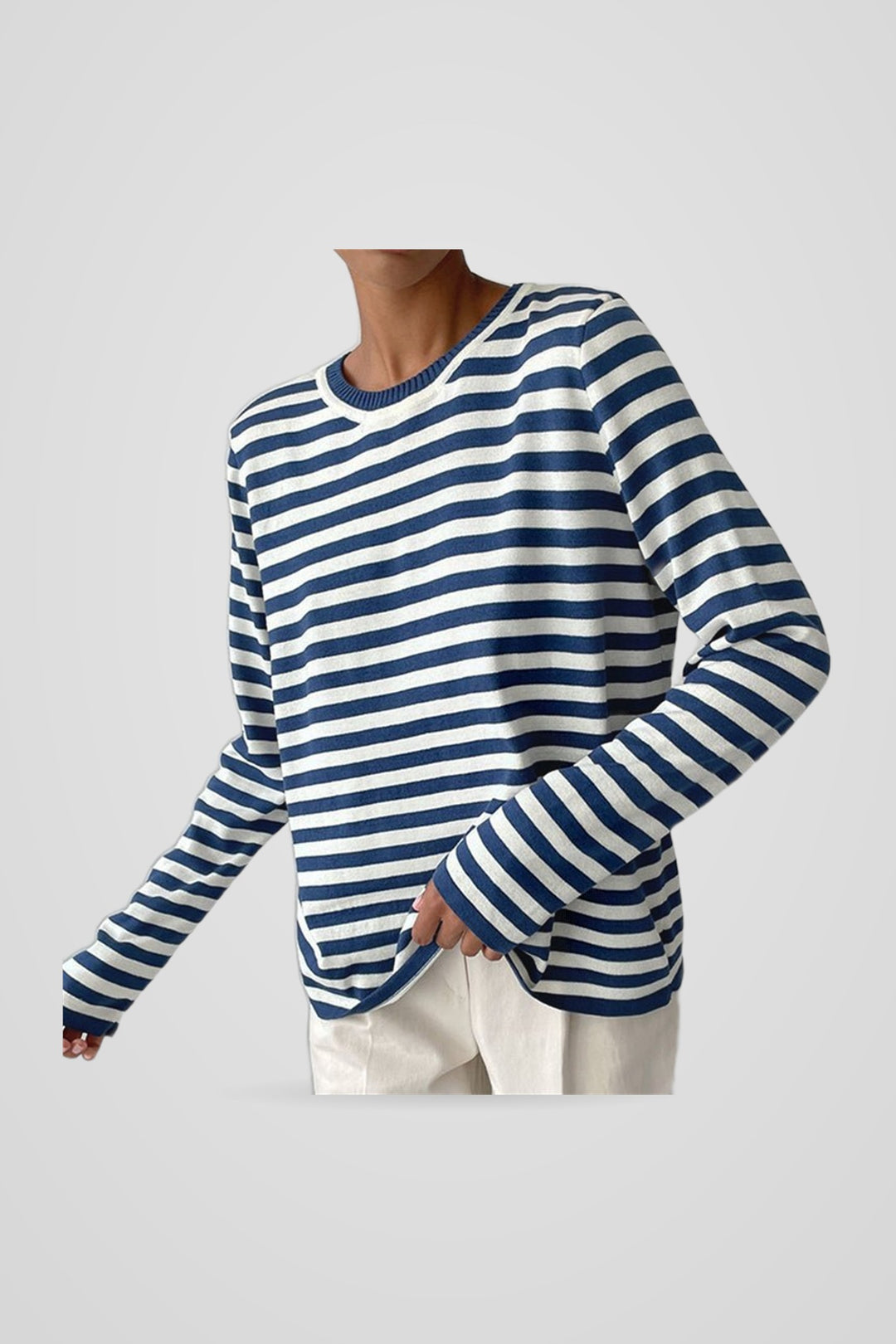Vesper | Women's Oversized Jumper for Layering in Blue