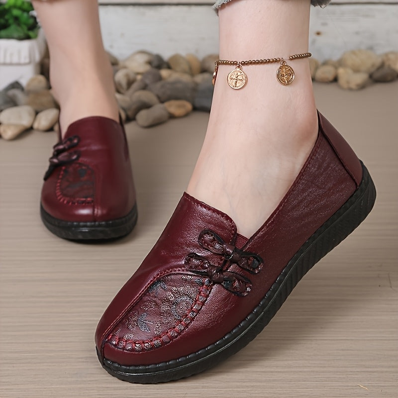 Liselotte Orthopedic-Style Cushioned Loafers with Knot Detail - image 7