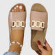 Women's Orthopedic Cushioned Slip-On Buckle Sandals for Sunny Days — view 5