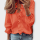 Idabelle | Women's Blouse for Cold Weather in Orange