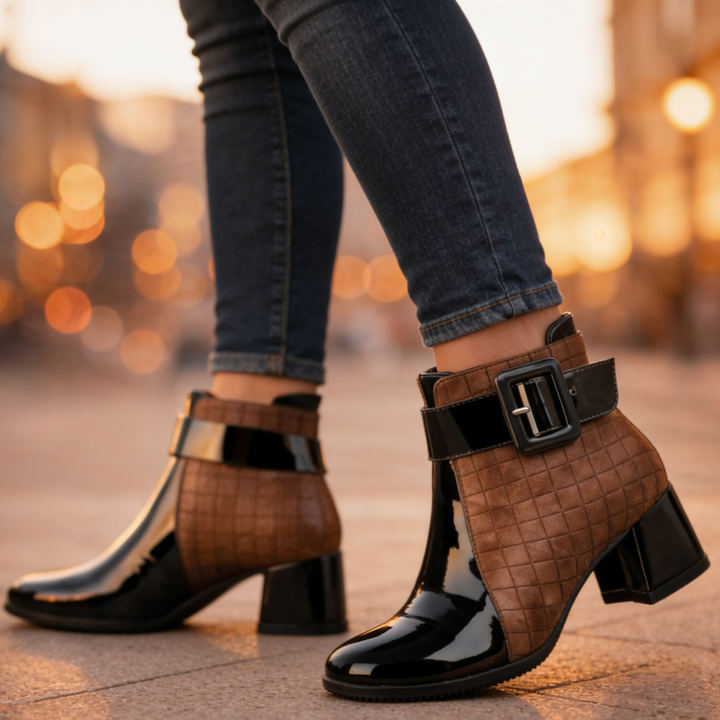Elodia | Women's Quilted Ankle Boots