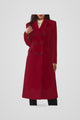Nellwyn | Women's Oversized Coat for Fall and Winter in Red