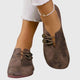 Josephine | Slip-On Flat Shoes with Button Detail for Women - Lavinem