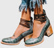 Nina | Women's Ankle-Strap Block Heel Booties, image 6