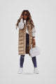Adalyn | Women's Zip-Front Hooded Padded Gilet for Layering in Beige