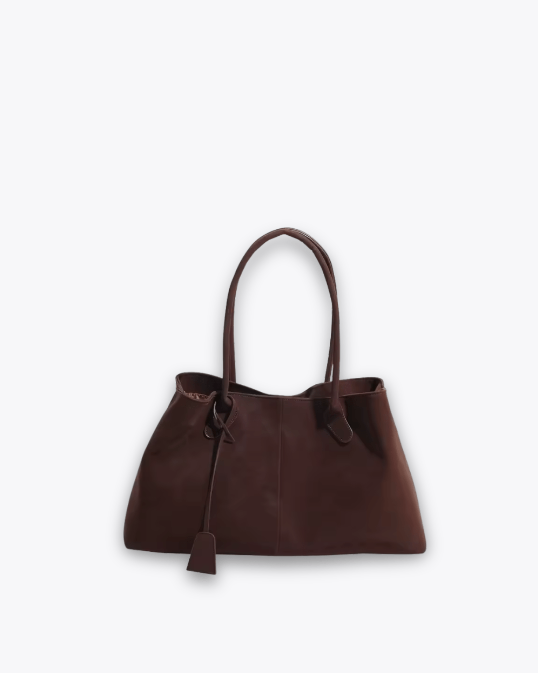 Nola | Women's Faux Leather Slim Large Tote Bag