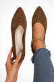Tatiana Pointed-Toe Knit Flats - image 5