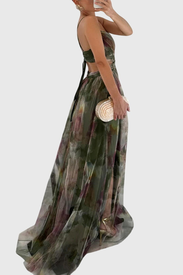 Women's Floral Maxi Dress for Summer — view 5
