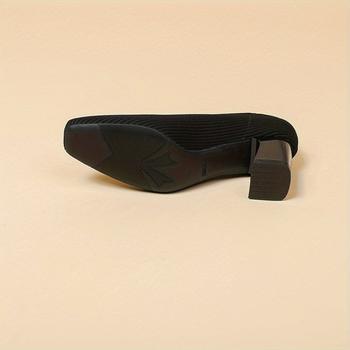 Selina | Women's Orthopedic-Style Pumps with Low Block Heel for Office Wear
