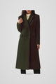 Nellwyn | Women's Oversized Coat for Fall and Winter in Dark Green