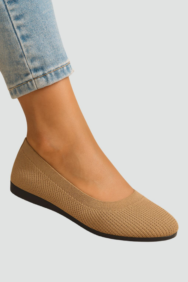 Myra | Women's Knit Ballet Flats