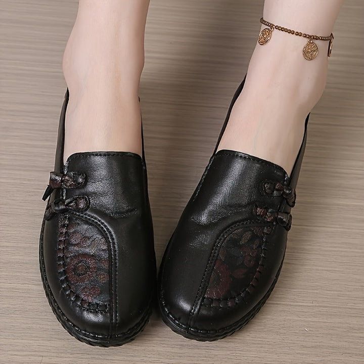 Liselotte Orthopedic-Style Cushioned Loafers with Knot Detail - image 8