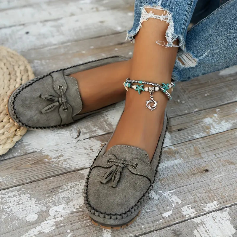 Annika | Women's Orthopedic-Style Tassel Loafers image 2