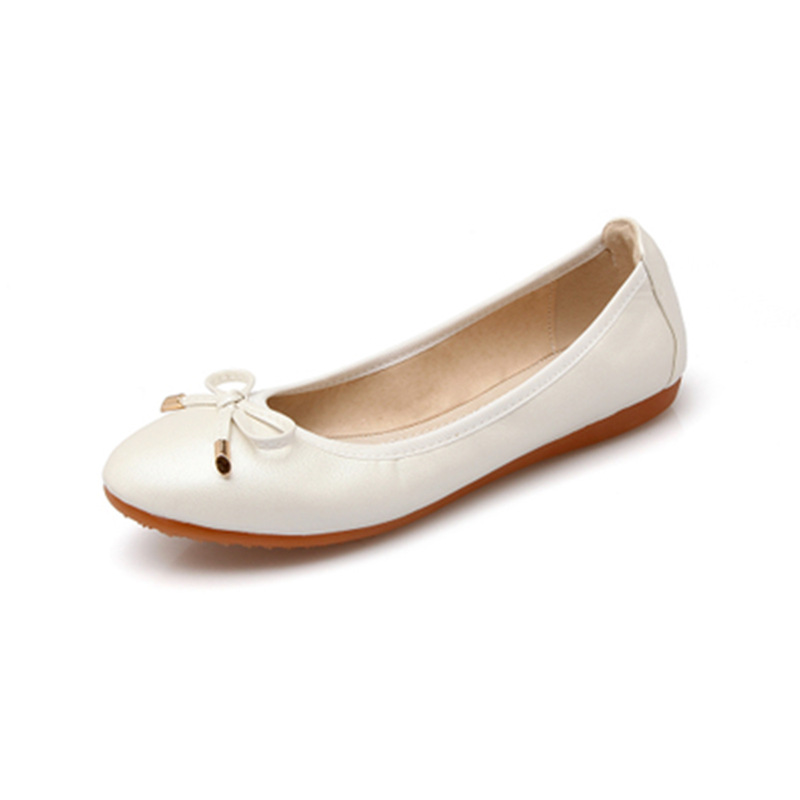 Glenda | Women's Patent Bow Ballet Flats
