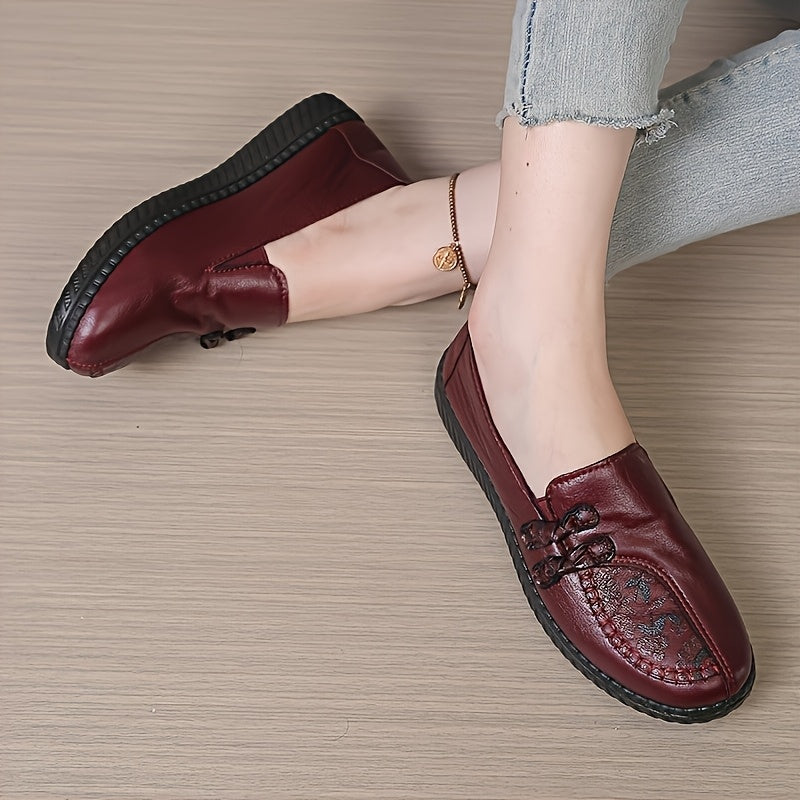 Liselotte Orthopedic-Style Cushioned Loafers with Knot Detail - image 5