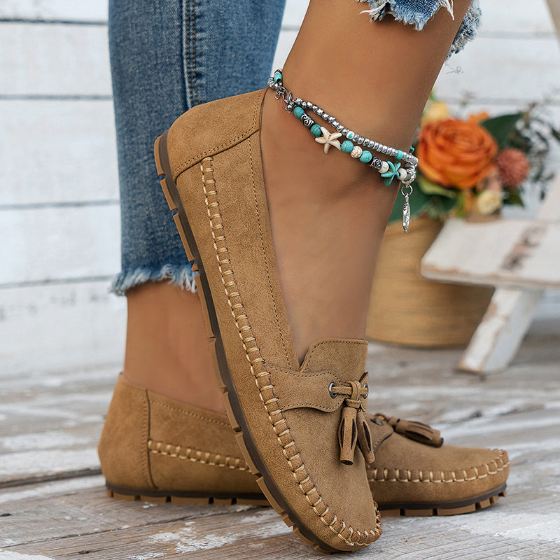Annika | Women's Orthopedic-Style Tassel Loafers image 8