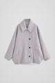 Genevieve | Women's Longline Oversized Coat for Cold Weather in Grey