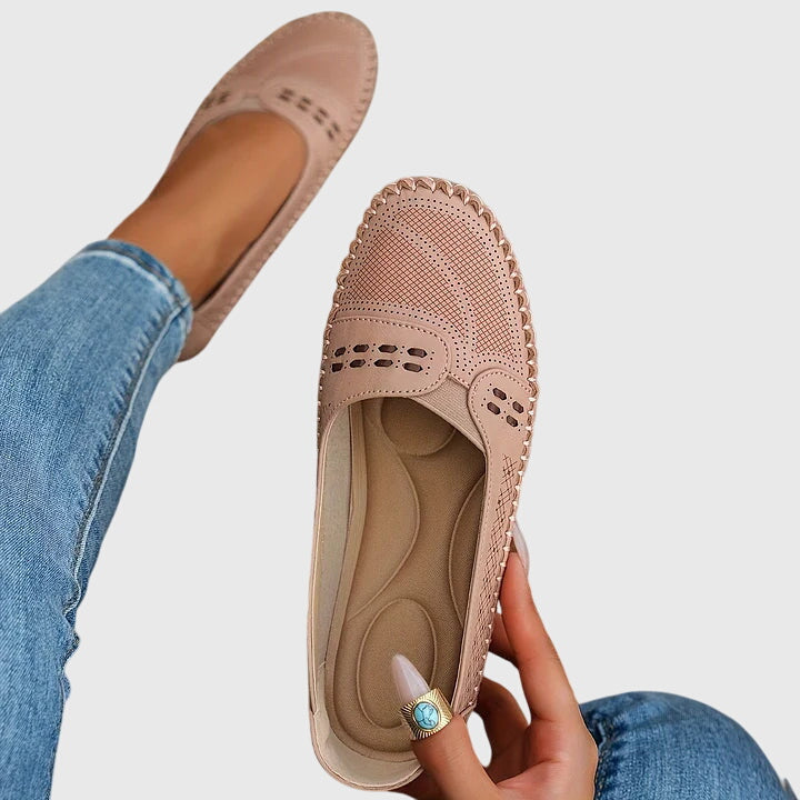 Women's Orthopedic Lightweight Slip-On Walking Shoes for All-Day Wear — view 4