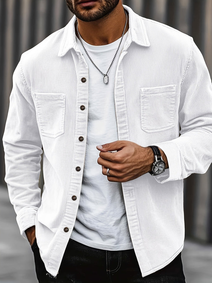 Barrett | Men's Corduroy Overshirt Jacket