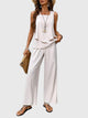 Lisbeth | Women's Trousers for Cold Weather in White