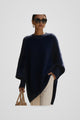 Lenora | Women's Oversized Jumper for Cold Weather in Navy Blue
