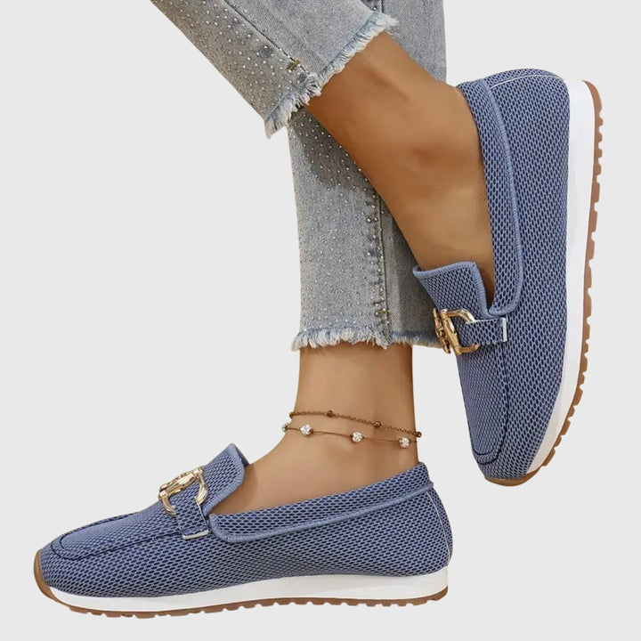 Women's Orthopedic Cushioned Horsebit Loafers for Work — view 5
