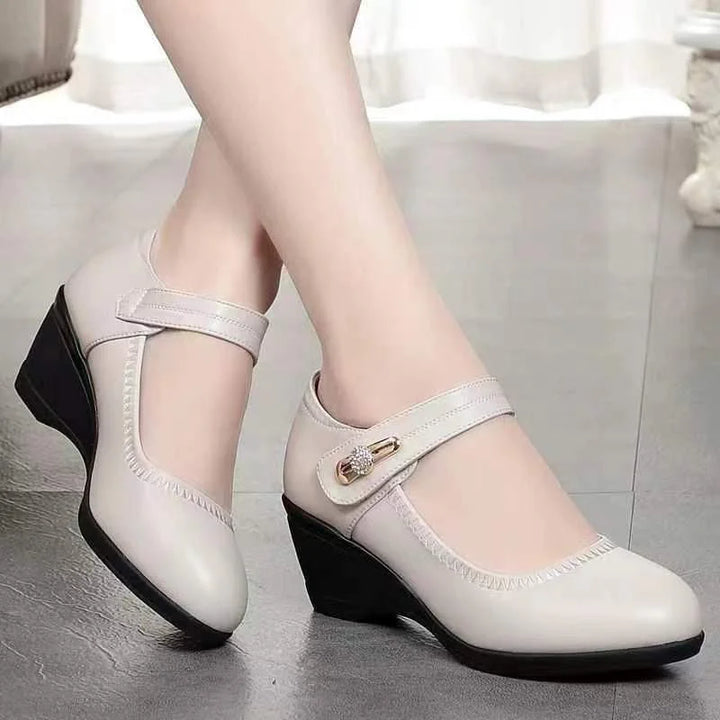 Maribeth Mary Jane Wedge Comfort Shoes - image 6