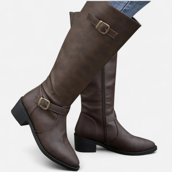 Gabriele | Women's Pointed-Toe Long Boots
