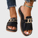 Women's Orthopedic Cushioned Slip-On Buckle Sandals for Sunny Days — view 7