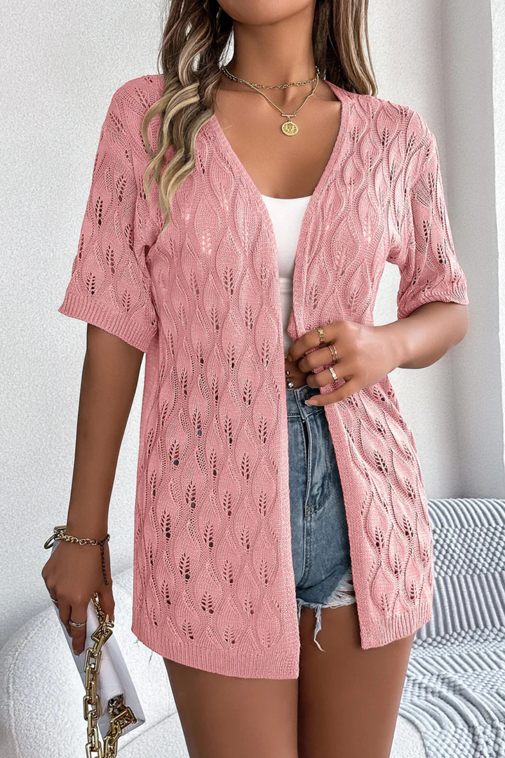 Arabella | Women's Ribbed Longline Cardigan for Everyday Wear, image 2