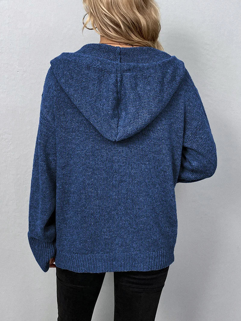 Emberlyn | Women's Hooded Button-Front Cardigan for Cold Weather, image 6