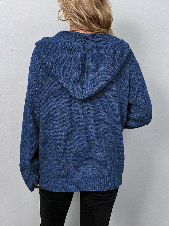Emberlyn | Women's Hooded Button-Front Cardigan for Cold Weather, image 6