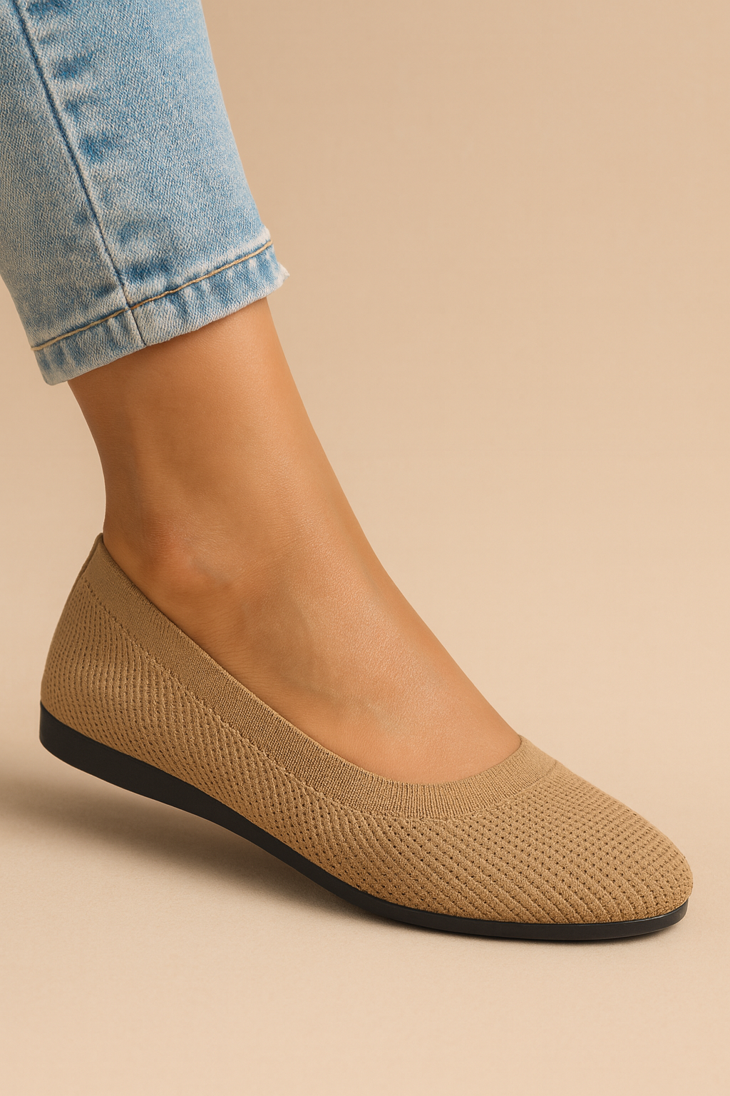 Myra | Women's Knit Ballet Flats