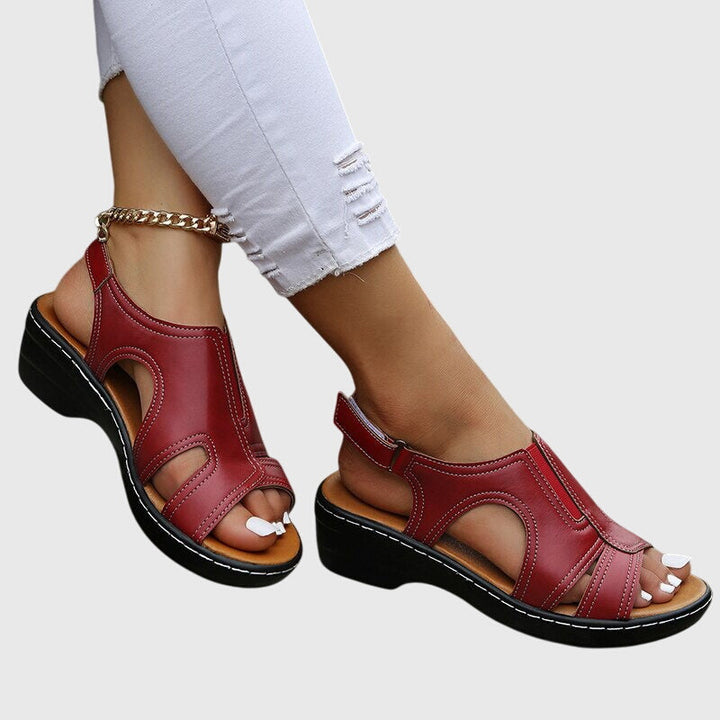 Women's Orthopedic Arch-Support Flat Sandals for Walking — view 8