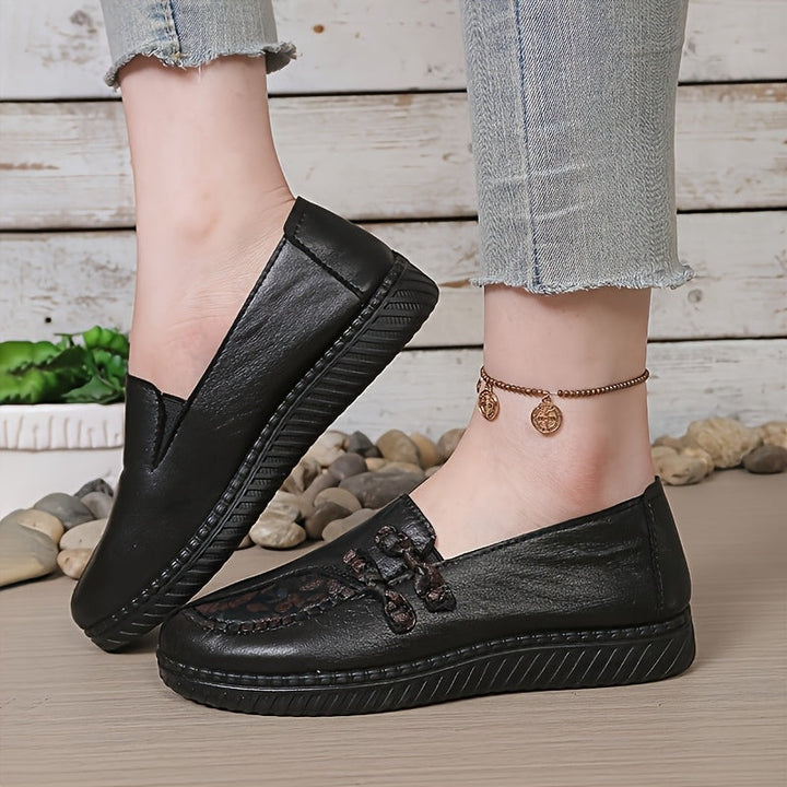 Liselotte Orthopedic-Style Cushioned Loafers with Knot Detail - image 12