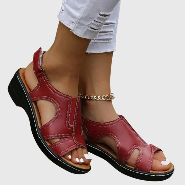 Women's Orthopedic Arch-Support Flat Sandals for Walking — view 3
