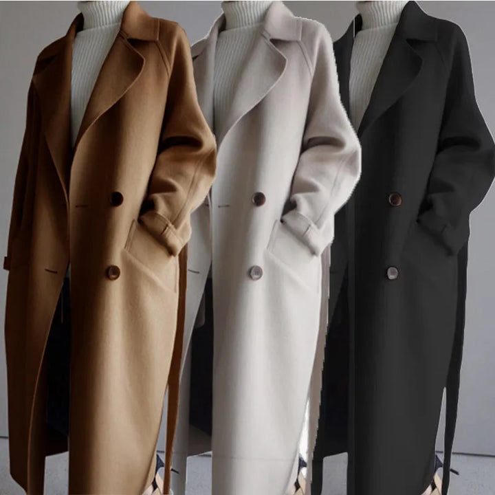 Florence | Women's Belted Oversized Trench Coat for Everyday Wear, image 3