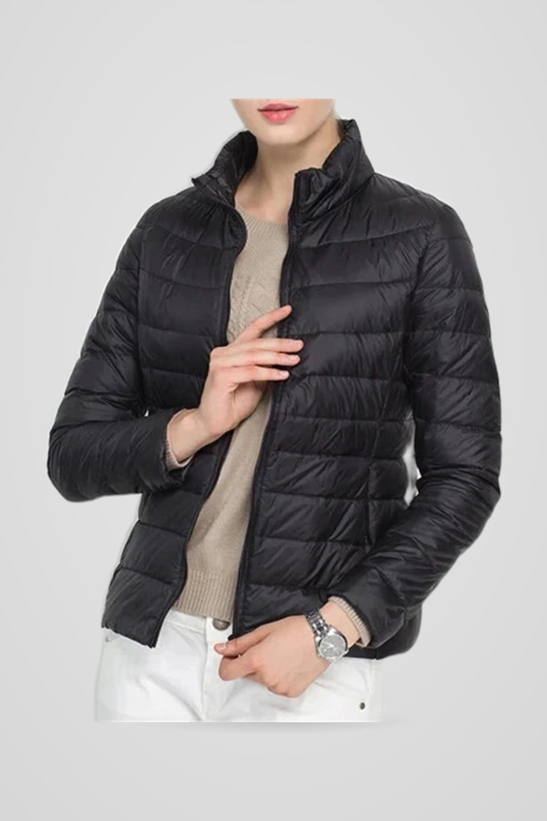 Wilhelmine | Women's Hooded Zip-Front Padded Jacket for Fall and Winter, image 9