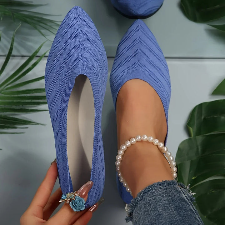 Gina | Women's Knit Ballet Flats