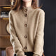 Valda | Women's Ribbed Collar Button Cardigan
