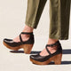 Teresa | Platform Wedge Heels with Ankle Strap for Women - Lavinem