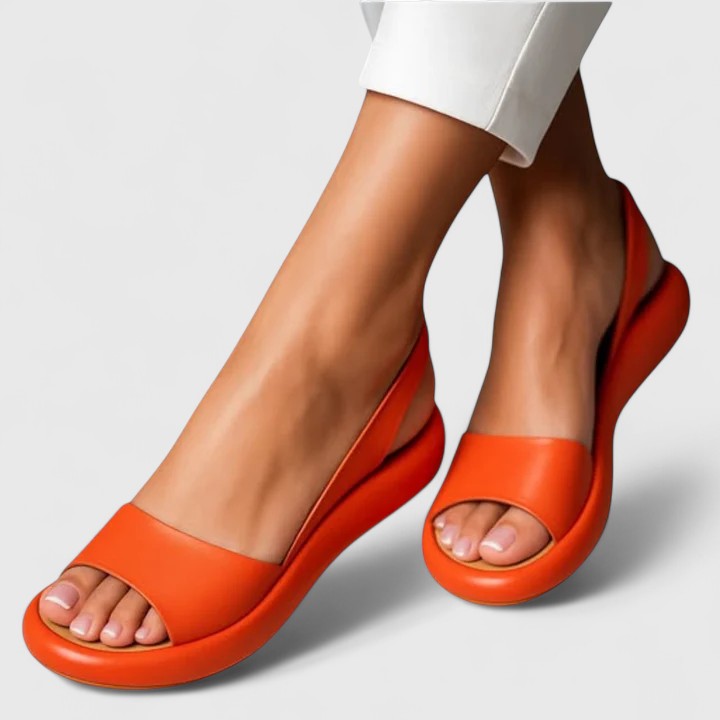 Women's Orthopedic Cushioned Slip-On Sandals for Walking — view 2