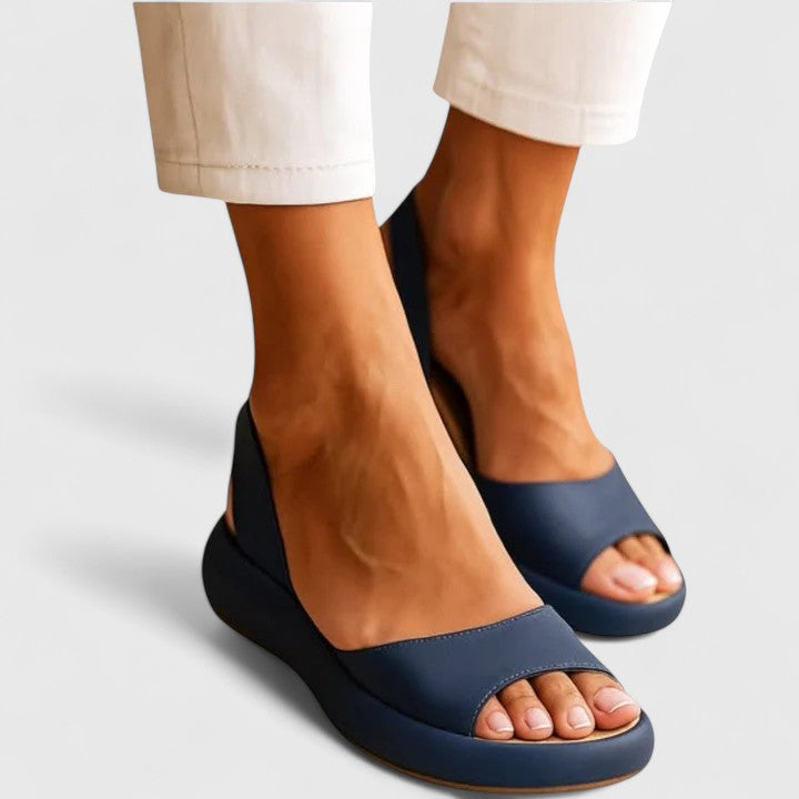 Women's Orthopedic Cushioned Slip-On Sandals for Walking — view 3