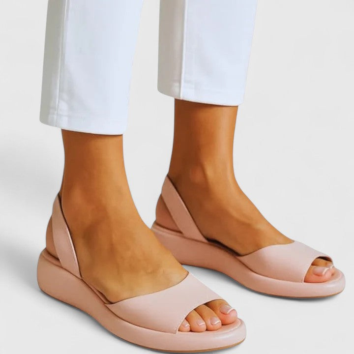 Women's Orthopedic Cushioned Slip-On Sandals for Walking — view 4