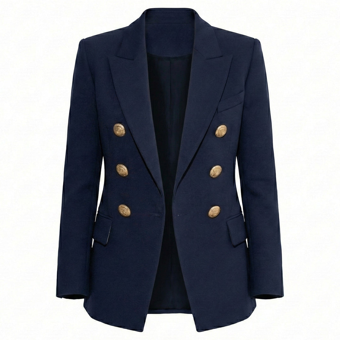 Damen Blazer mit Knopfleiste – Taillierter einreihiger Blazer fürs Büro & Smart Wear